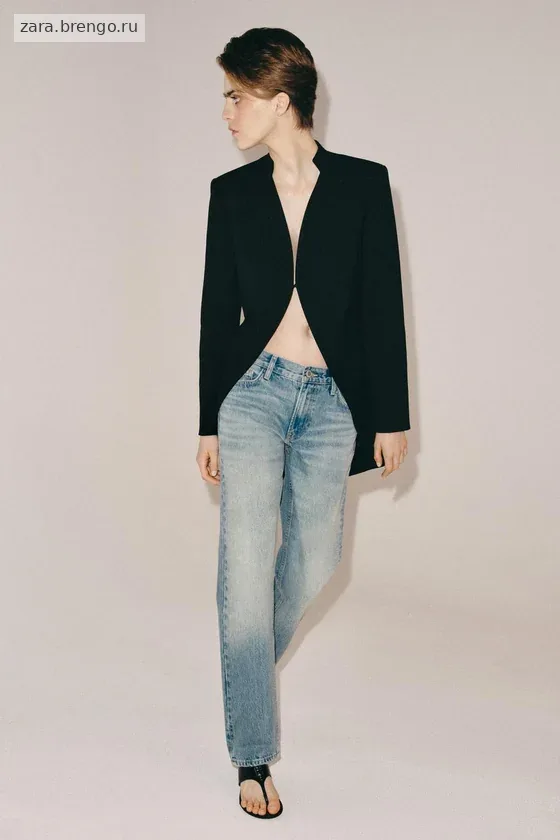 ДЖИНСЫ  С НИЗКОЙ ПОСАДКОЙ — коллекция Zara «ZW»