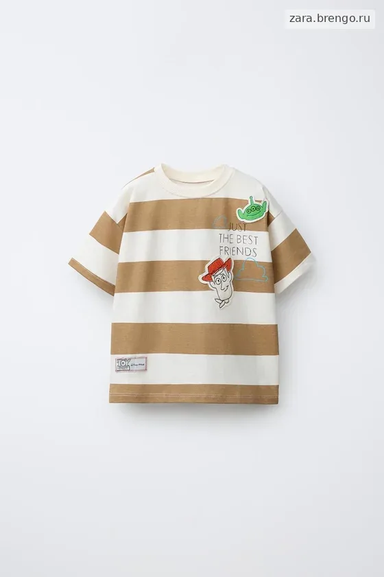 ФУТБОЛКА В ПОЛОСКУ С НАШИВКАМИ TOY STORY © DISNEY PIXAR