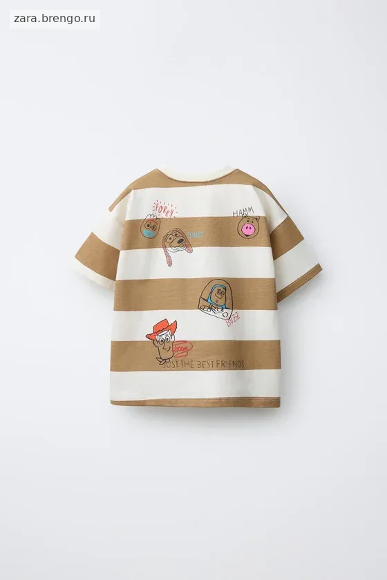 ФУТБОЛКА В ПОЛОСКУ С НАШИВКАМИ TOY STORY © DISNEY PIXAR