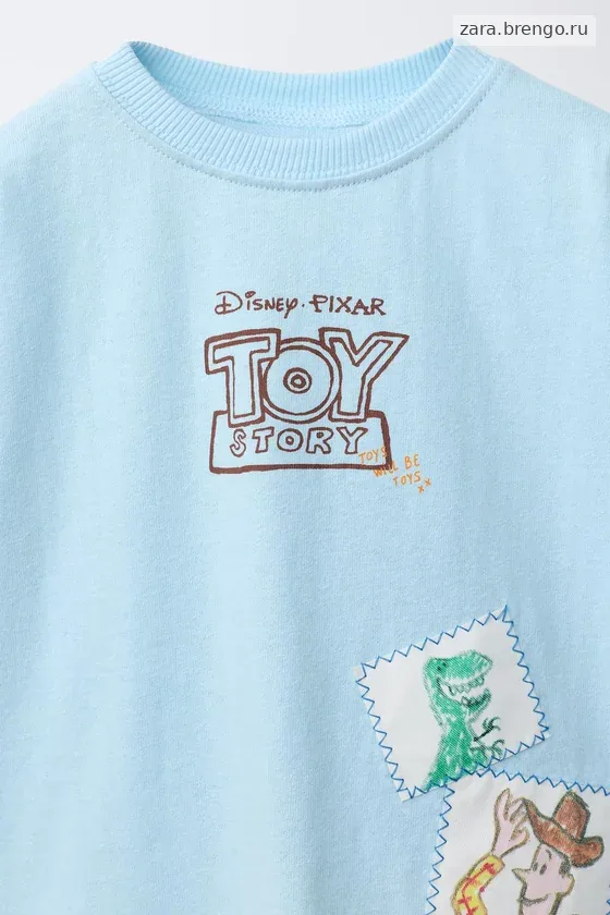 ФУТБОЛКА С НАШИВКАМИ ИСТОРИЯ ИГРУШЕК © DISNEY PIXAR