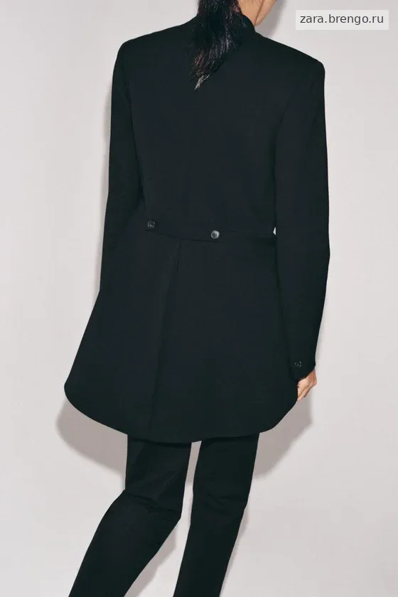 ДЛИННЫЙ МИНИМАЛИСТИЧНЫЙ БЛЕЙЗЕР — коллекция Zara «ZW» лимитированная серия