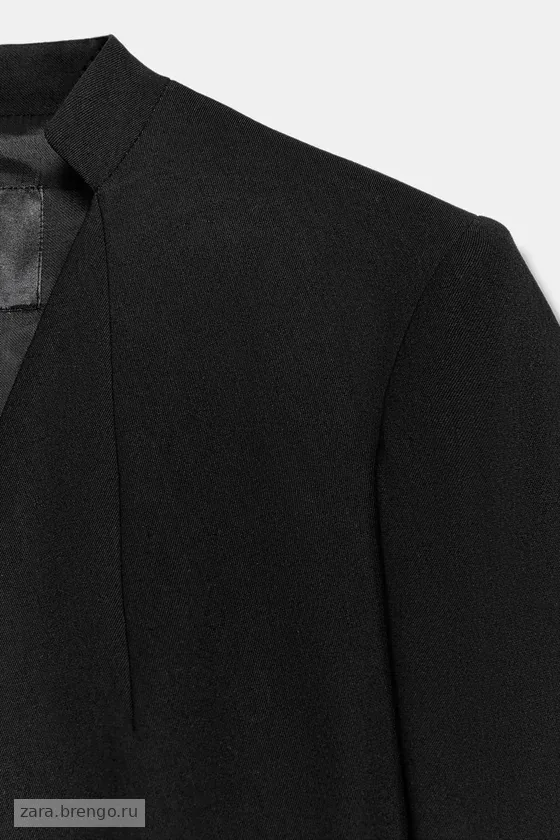ДЛИННЫЙ МИНИМАЛИСТИЧНЫЙ БЛЕЙЗЕР — коллекция Zara «ZW» лимитированная серия