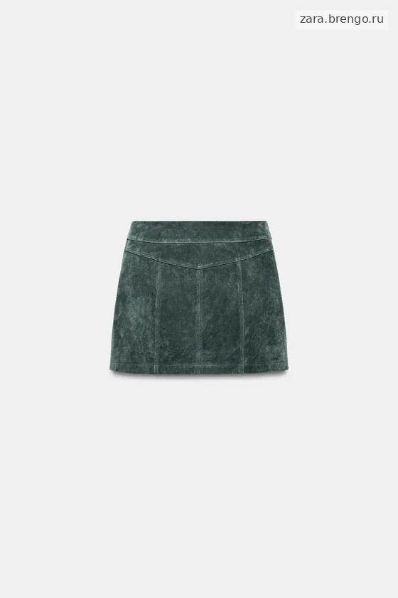 МИНИ-ЮБКА ИЗ 100% ЗАМШИ