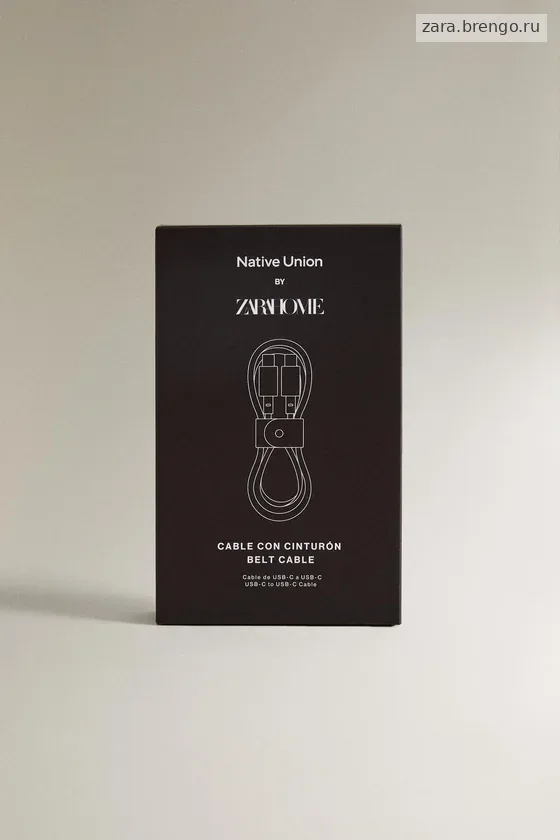 Кабель для зарядки usb-c zara