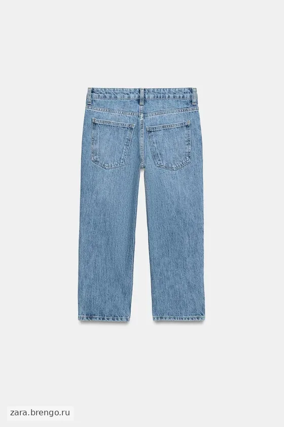 ДЖИНСЫ КАПРИ СО СРЕДНЕЙ ПОСАДКОЙ — коллекция Zara «ZW»