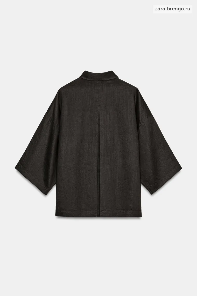 Рубашка свободного кроя коллекции zara woman