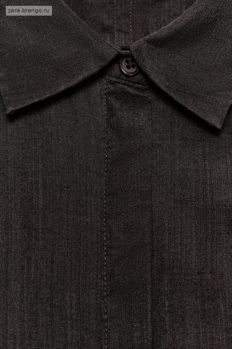 Рубашка свободного кроя коллекции zara woman