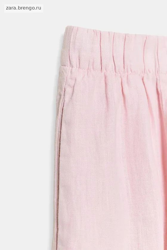 БРЮКИ  ИЗ ЛЬНА — коллекция Zara «ZW»