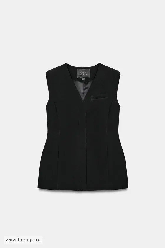 ЖИЛЕТ ОБЛЕГАЮЩЕГО КРОЯ — коллекция Zara «ZW»