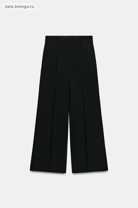 БРЮКИ ПРЯМОГО КРОЯ СО СТРЕЛКАМИ — коллекция Zara «ZW»