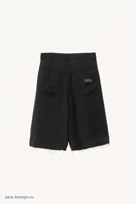 Шорты-бермуды свободного кроя willy chavarria x zara