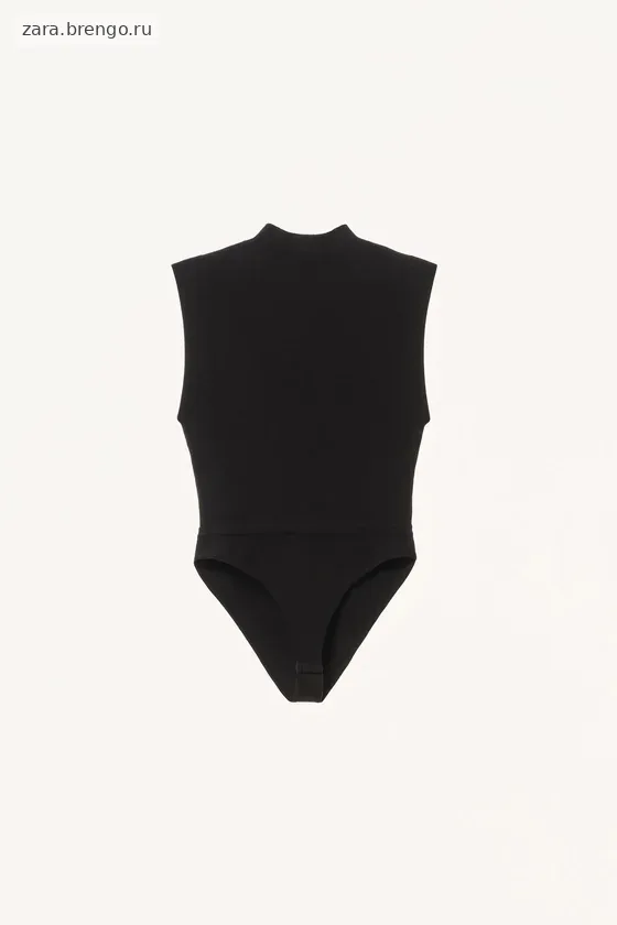 Боди с увеличенными размерами из вязаного полотна willy chavarria x zara