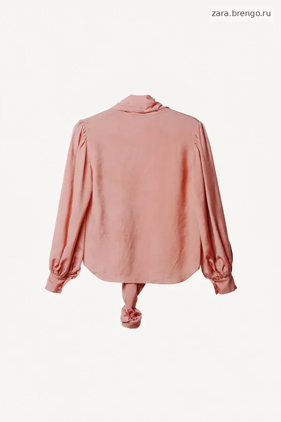 Блуза с галстуком willy chavarria x zara