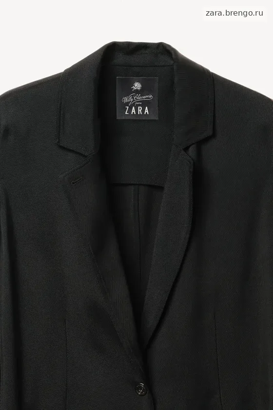 Пиджак с карманами fluid pocket willy chavarria x zara