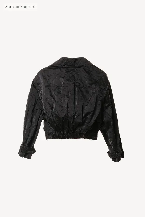 Короткий пальто с поясом willy chavarria x zara