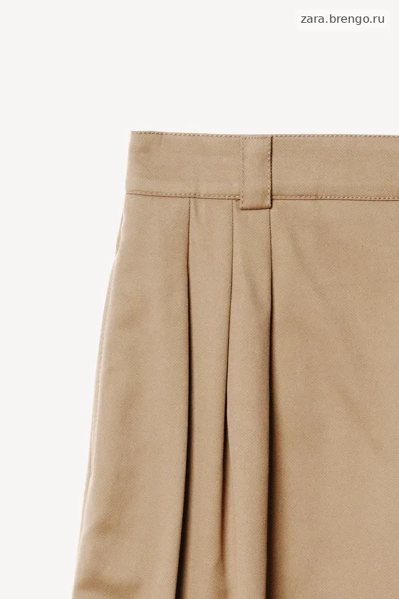Длинные бермуды с линиями искривления willy chavarria x zara