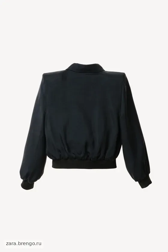 Бомбер с уплотненными плечами willy chavarria x zara