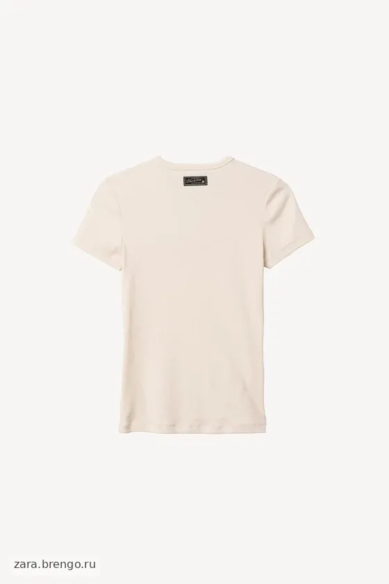 Футболка с лозунгом от willy chavarria для zara