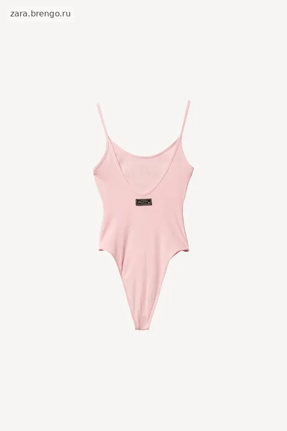 Боди willy chavarria x zara с надписью спереди