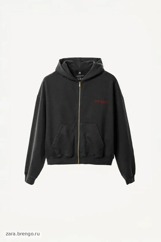Худи свободного кроя willy chavarria x zara