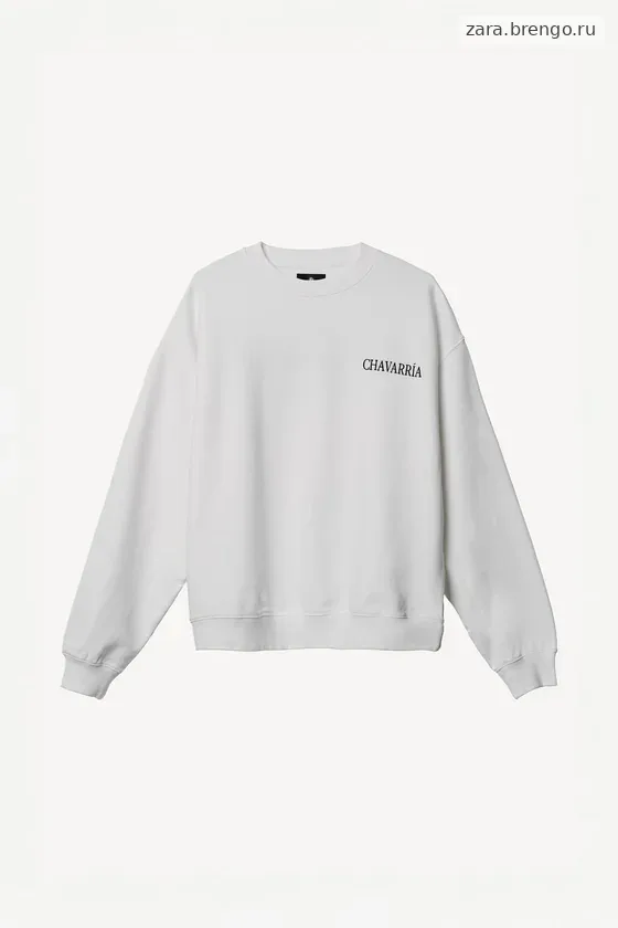 Толстовка с вышивкой willy chavarria x zara