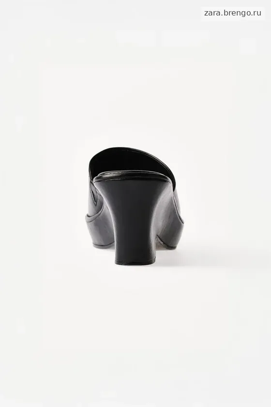 Кожаные сабо willy chavarria x zara
