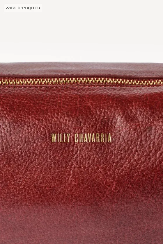 Удлиненная кожаная сумка willy chavarria x zara