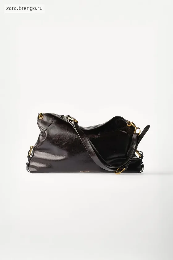 Сумка на плечо из кожи willy chavarria x zara