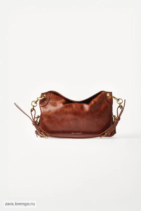 Сумка через плечо из кожи willy chavarria x zara
