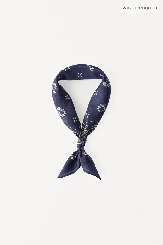 Бандана paisley из 100% шёлка willy chavarria x zara