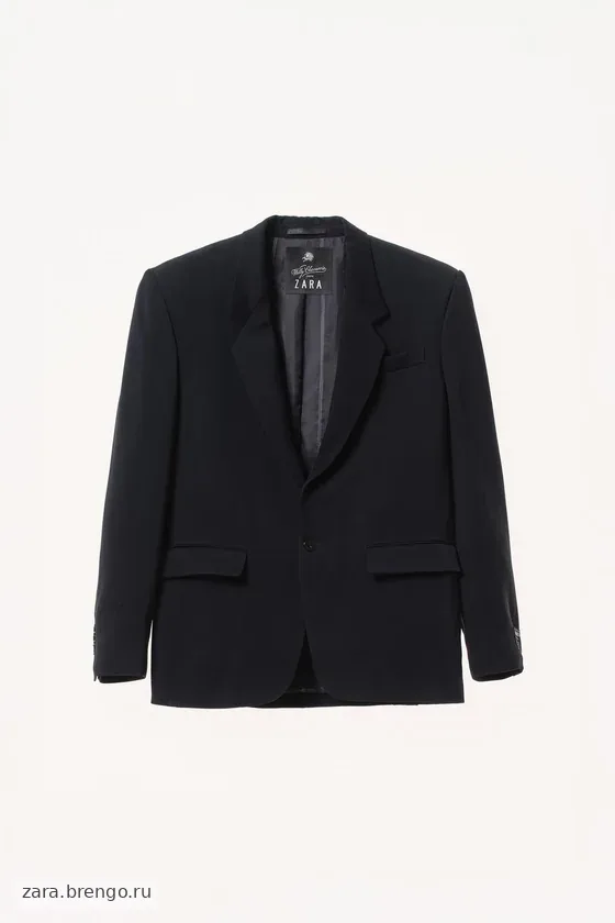 Пиджак из вискозы viscose suit blazer willy chavarria x zara