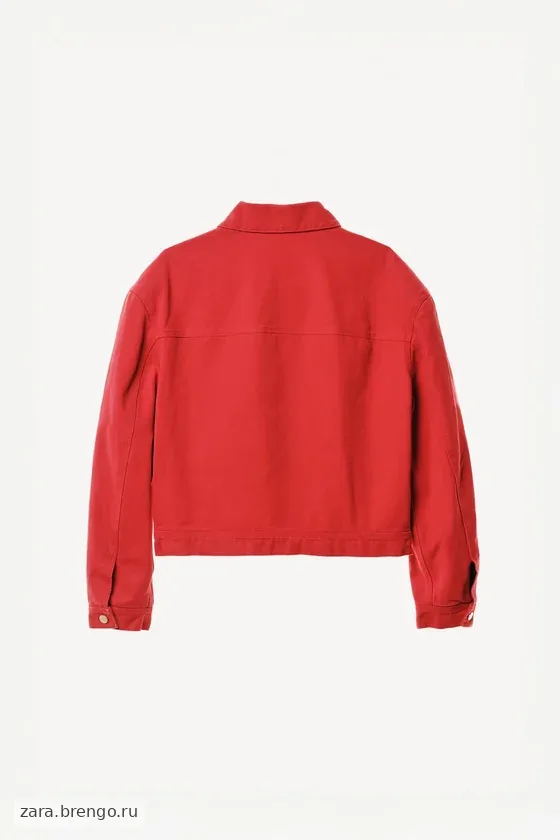 Жакет прямого кроя с отбортовками willy chavarria x zara