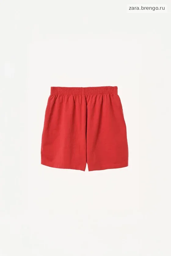 Шорты-бермуды с вышитым логотипом willy chavarria x zara