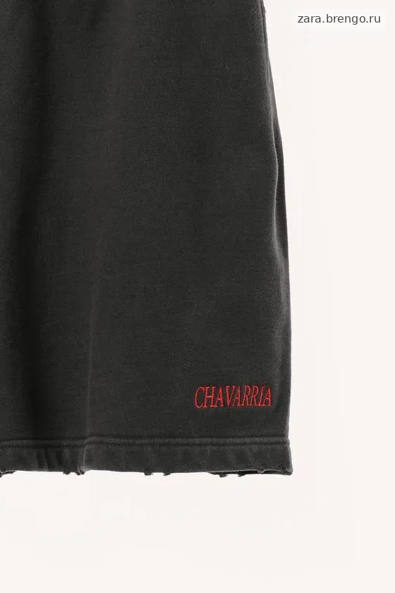 Шорты-бермуды с вышивкой willy chavarria x zara
