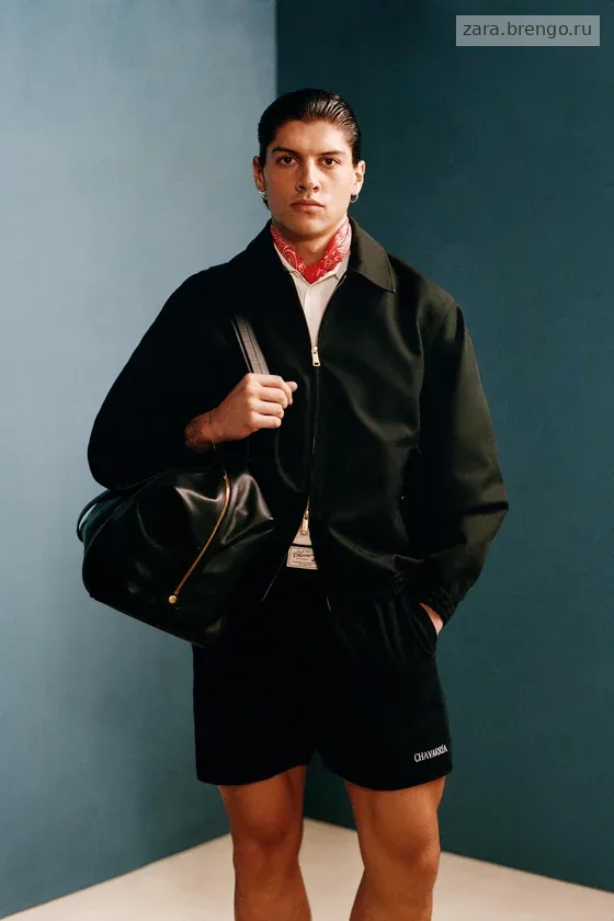 Шорты-бермуды с вышивкой от willy chavarria x zara