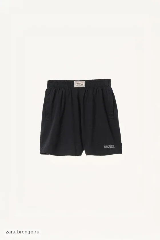 Шорты-бермуды с вышивкой от willy chavarria x zara