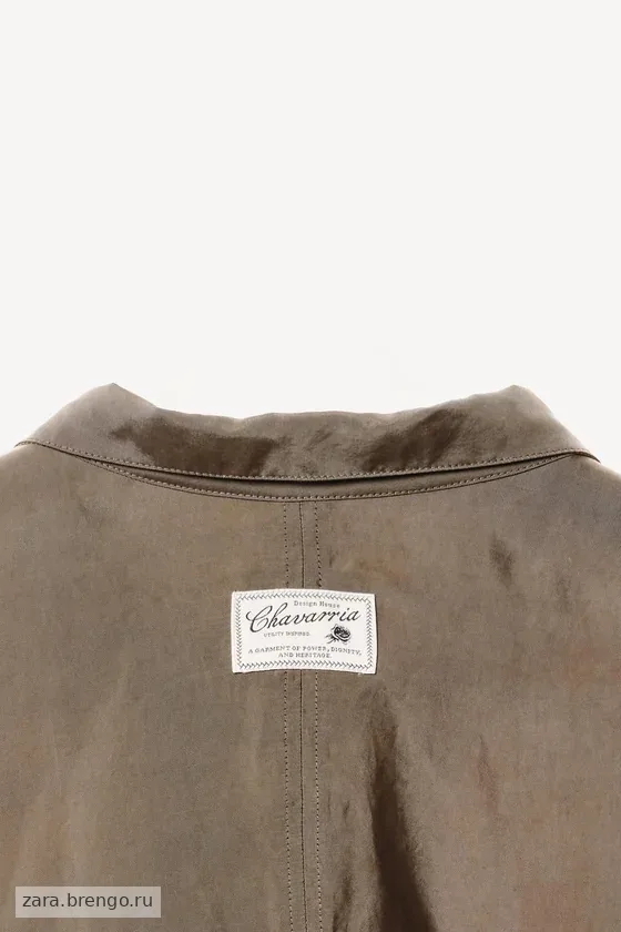 Куртка из купро с объемной посадкой willy chavarria x zara