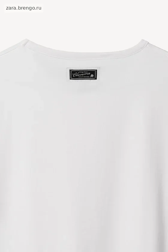 Футболка приталенная willy chavarria x zara