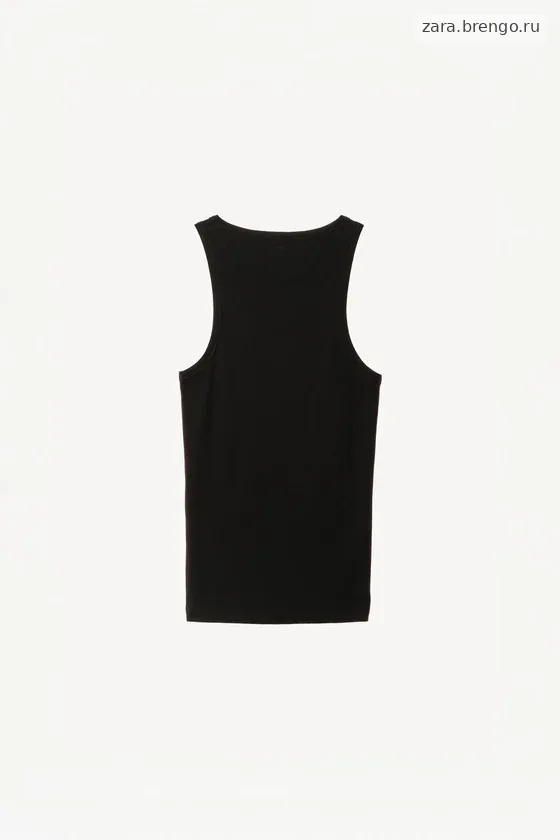 Футболка-майка rib tank top willy chavarria x zara