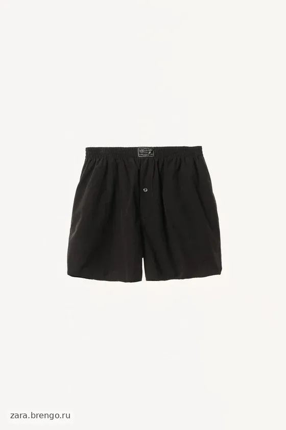 Боксёры из поплина willy chavarria для zara