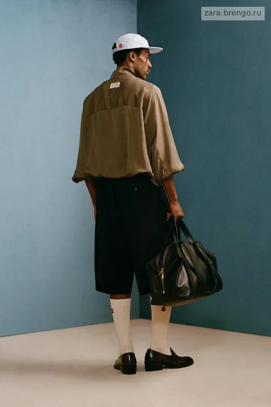 Кожаные мокасины willy chavarria x zara
