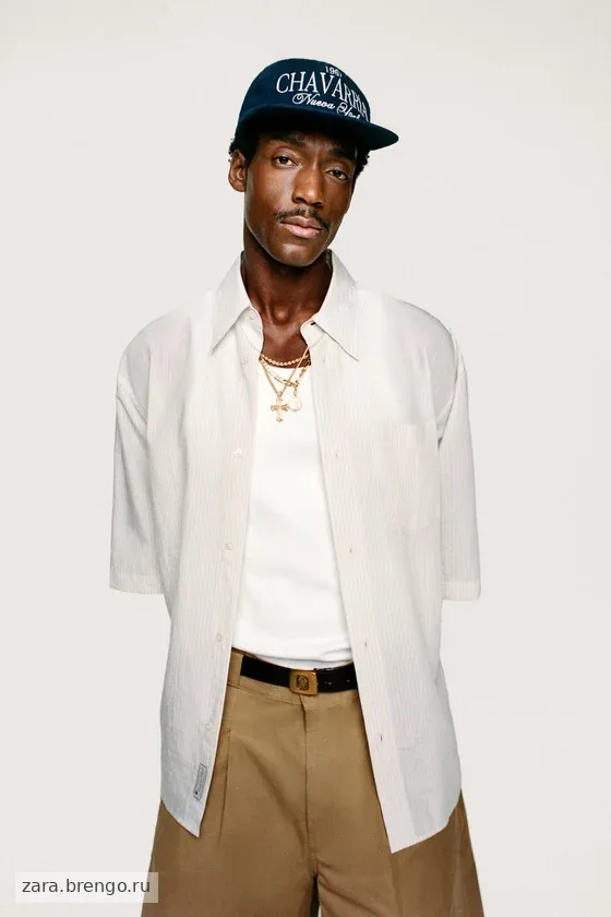 Ремень с металлической пряжкой и пластиной willy chavarria x zara