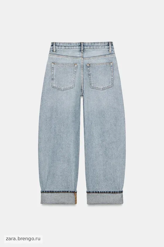 ДЖИНСЫ баллон СО СРЕДНЕЙ ПОСАДКОЙ — коллекция Zara «ZW»