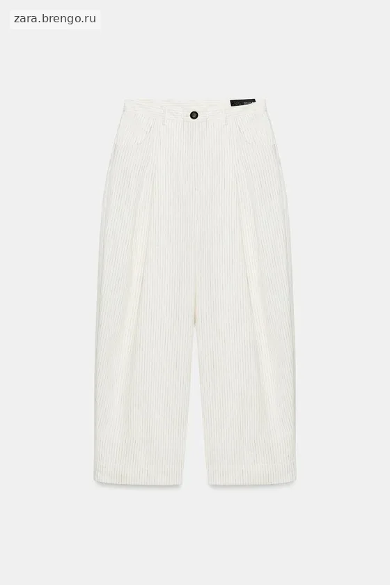 БРЮКИ  В ПОЛОСКУ — коллекция Zara «ZW»