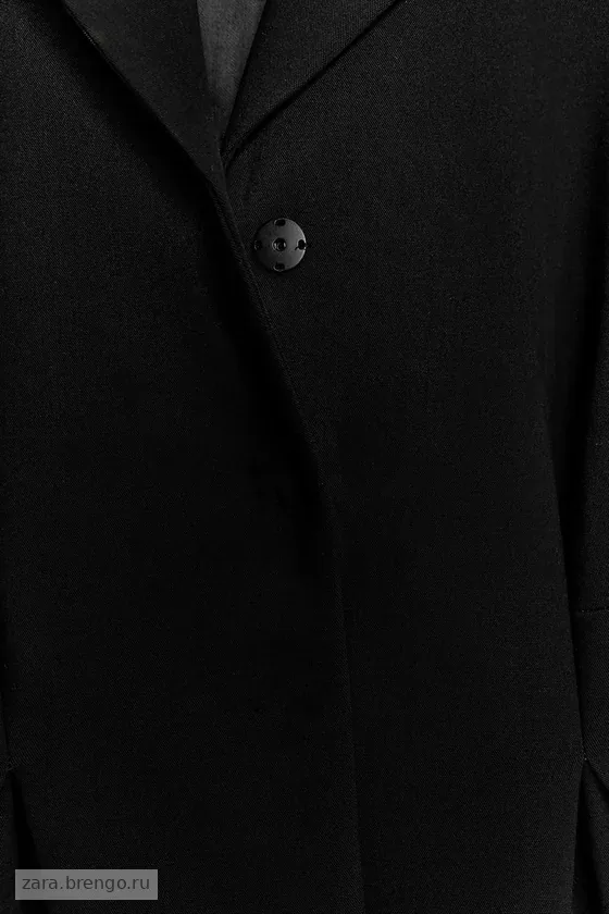 БЛЕЙЗЕР ИЗ РЕЛЬЕФНОЙ ТКАНИ С БАСКОЙ — коллекция Zara «ZW»