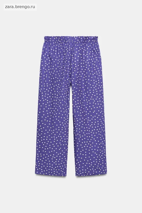 БРЮКИ В ГОРОШЕК — коллекция Zara «ZW»