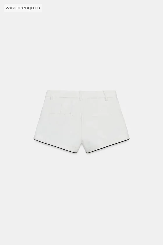 ДЖИНСОВЫЕ ШОРТЫ С ЗАЩИПАМИ — коллекция Zara «ZW»