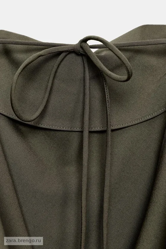 СТРУЯЩИЙСЯ ТОП С КОРОТКИМ РУКАВОМ — коллекция Zara «ZW»
