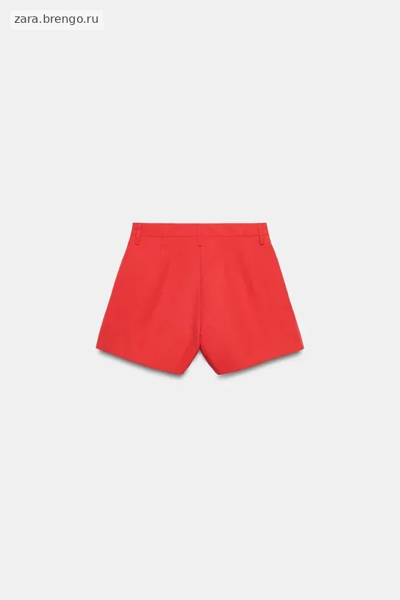 ШОРТЫ С ЗАЩИПАМИ — коллекция Zara «ZW»