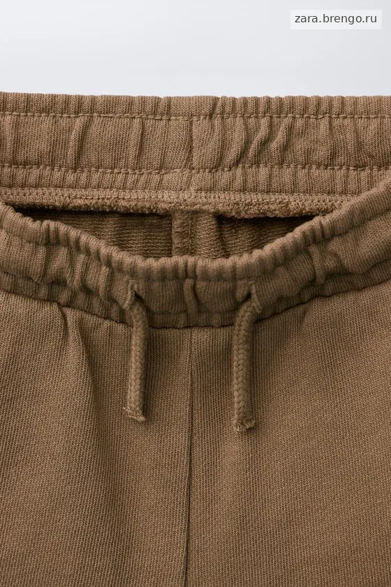 БЕРМУДЫ С НАШИВКОЙ И ОКРАШИВАНИЕМ GARMENT DYE